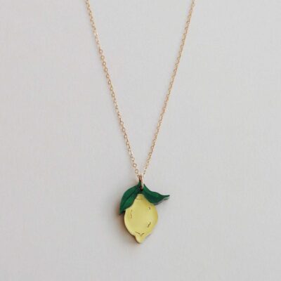 Necklaces Wolf & Moon  | Mini Lemon Necklace Ii